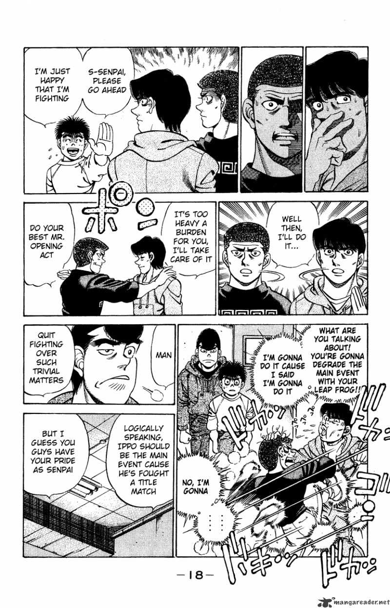 Hajime no Ippo: Fighting Spirit, Chapter 206 image 18